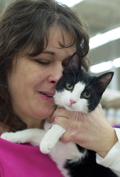 Leah, one of our many dedicated volunteers, gives her love through fostering.